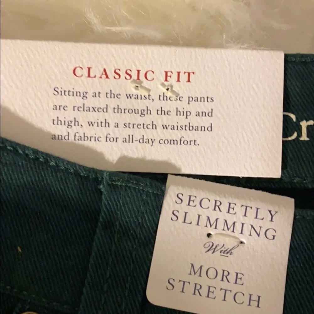 croft & barrow slimming stretchy